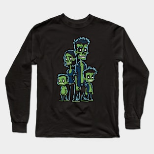 Zombie Family - 1 Long Sleeve T-Shirt